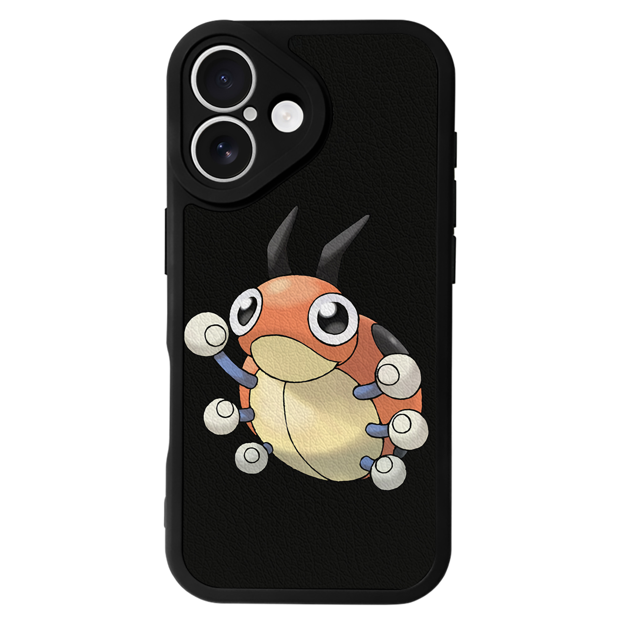（画像用） ポケットモンスター Pokémon 【iPhone 16シリーズ対応】シリコンスマホケース（レザー調） 材質：シリコン